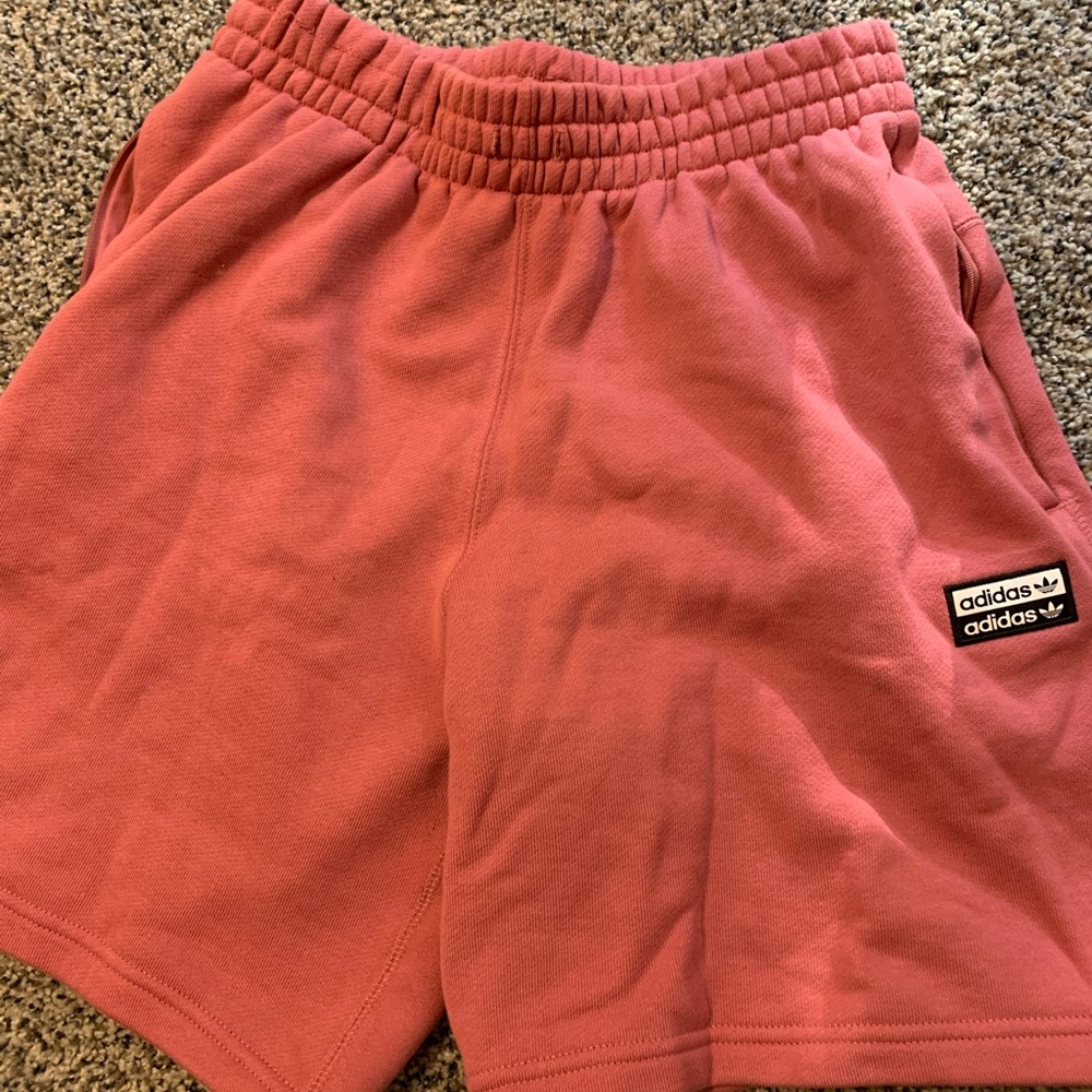 Adidas coral shorts